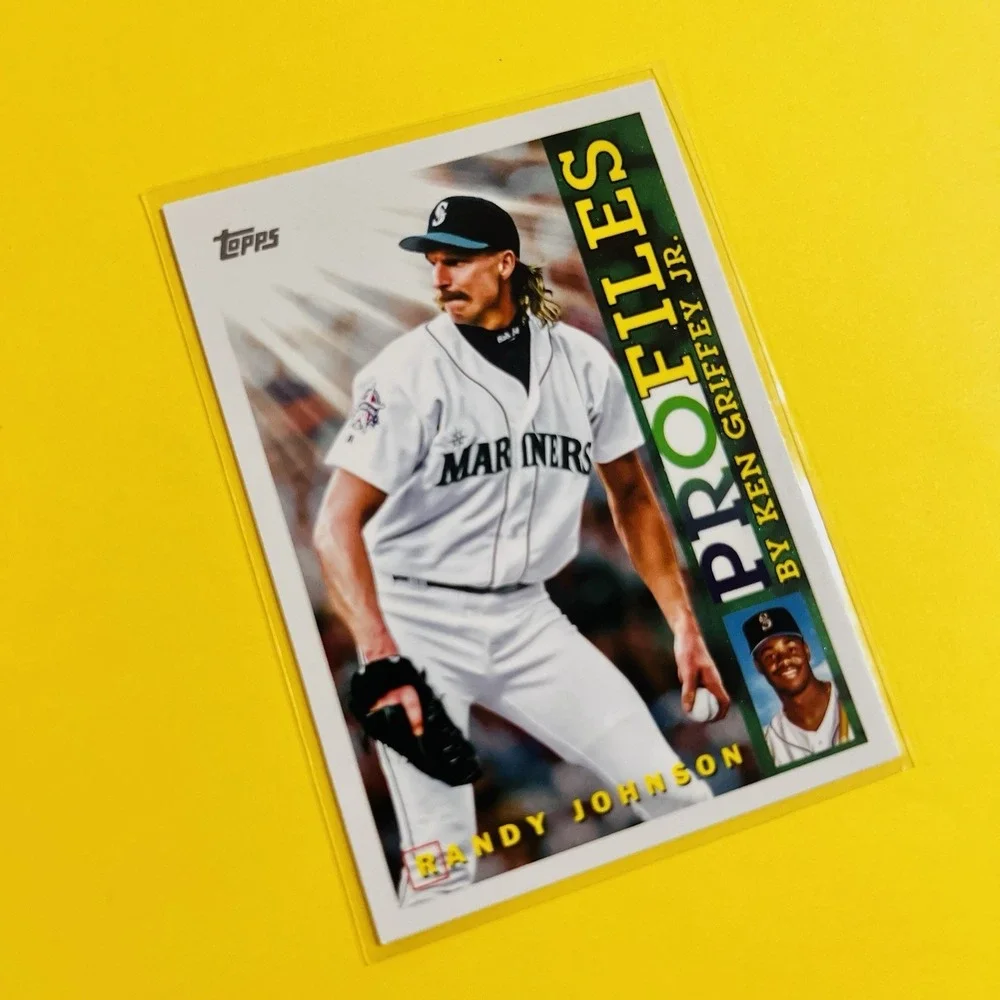 2026 Topps Series Ken Griffey Jr. Profiles Randy Johnson Seattle‎ Mariners TP-25